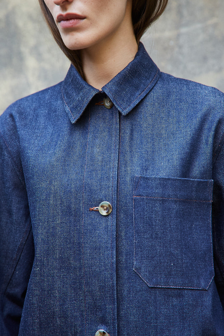 Selvedge Denim Chore Jacket.