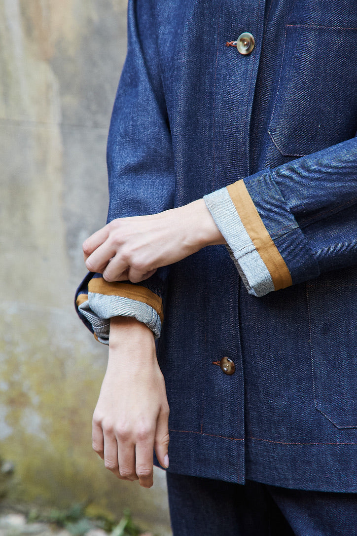 Selvedge Denim Chore Jacket.