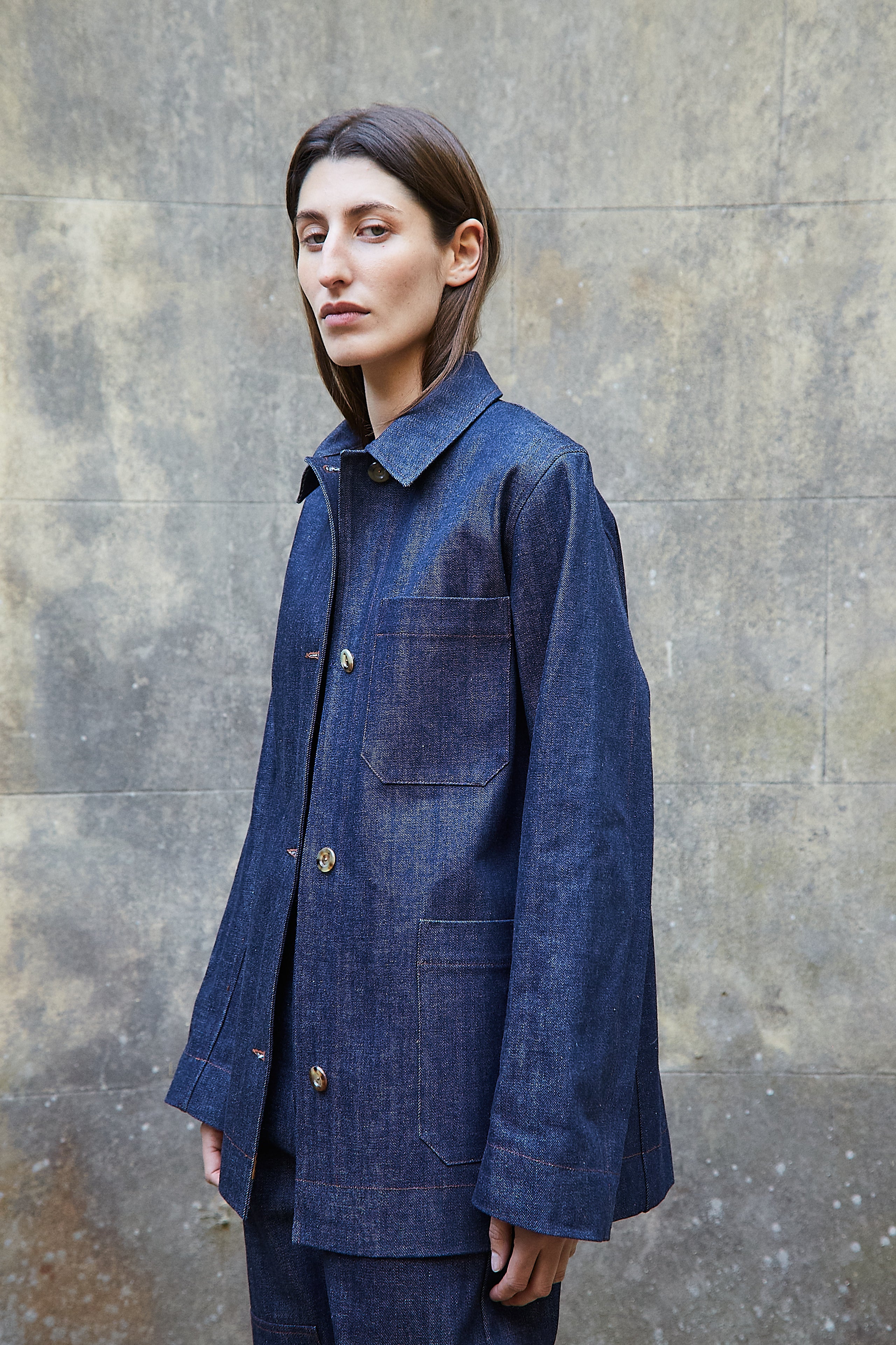 Selvedge Denim Chore Jacket.