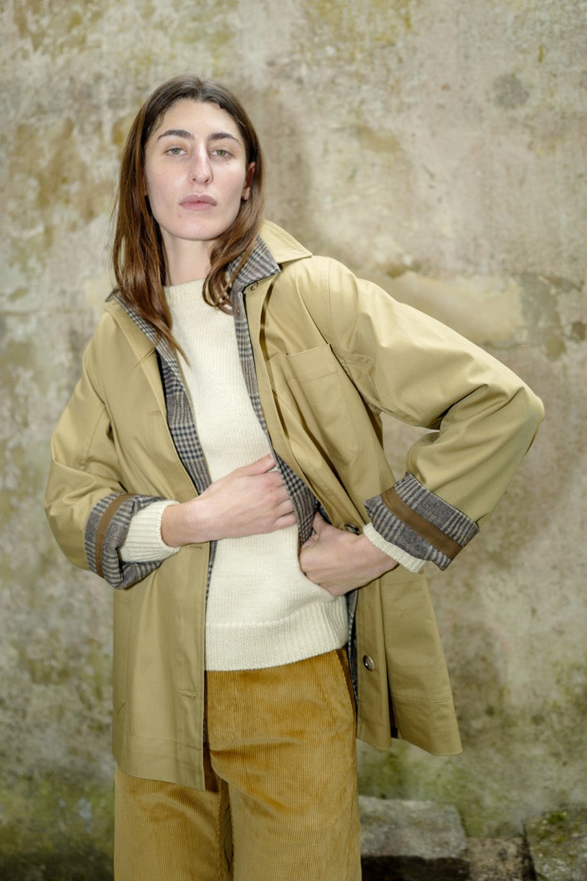 The Wool Flannel Chore Jacket.