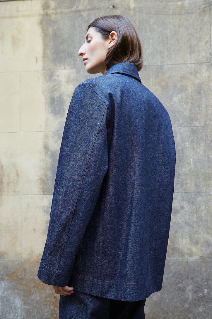 Selvedge Denim Chore Jacket.